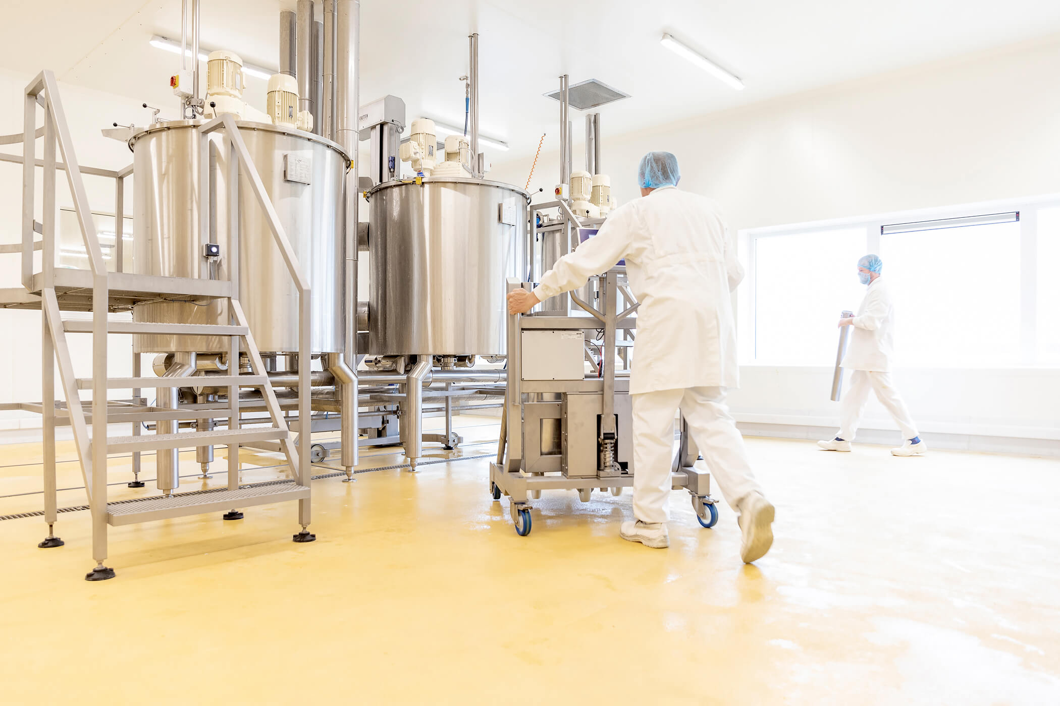 New cooking kettles for Rimboe Sauzen by Gpi De Gouwe Industrielle Kochanlage