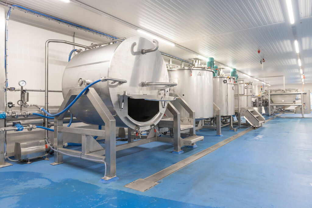 Industrielle Kochanlage