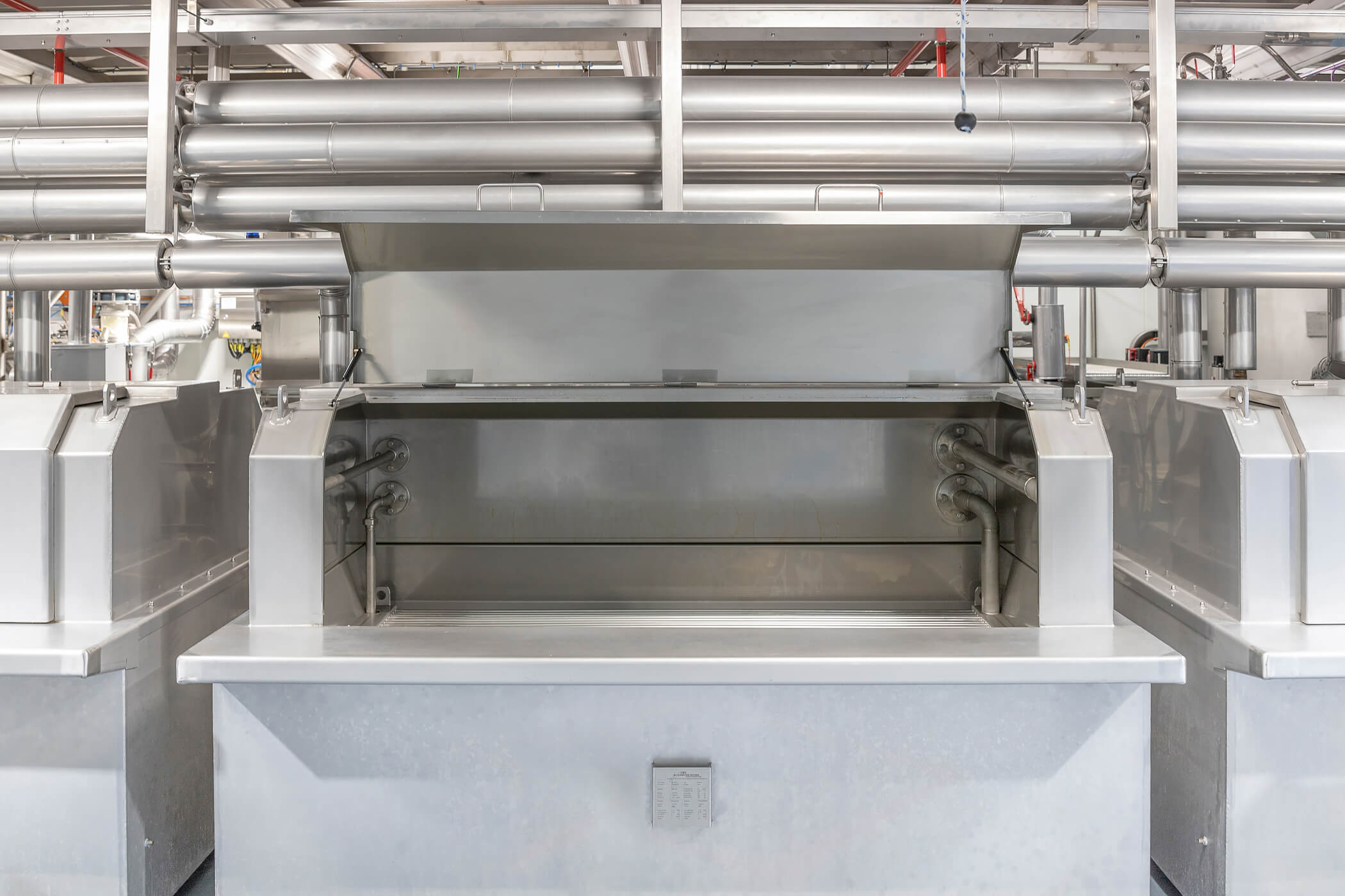 Schmelzbehälter, Lagertanks und Verarbeitungstanks für Intersnack by Gpi De Gouwe Schmelzanlage