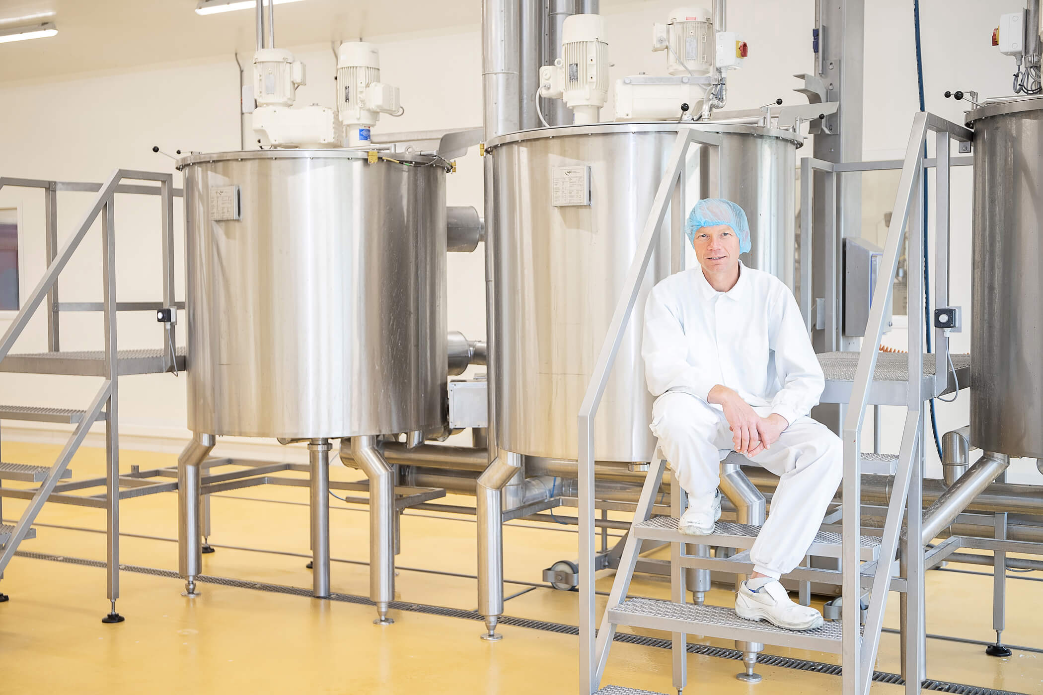 New cooking kettles for Rimboe Sauzen by Gpi De Gouwe Kochanlage