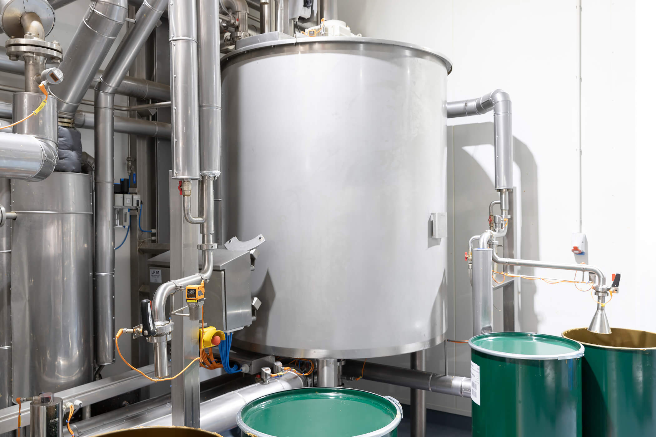 Schmelzbehälter, Lagertanks und Verarbeitungstanks für Intersnack by Gpi De Gouwe Puffertank