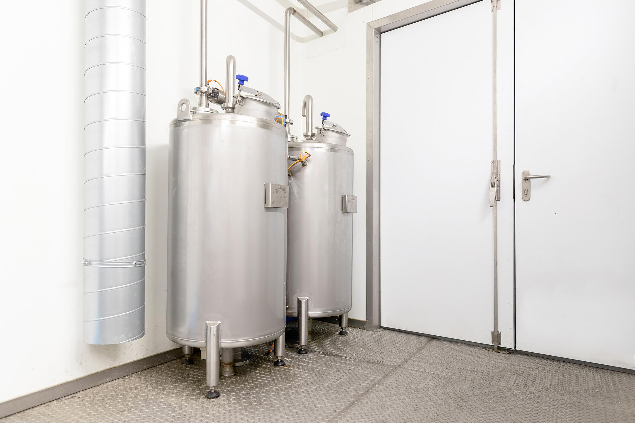 Schmelzbehälter, Lagertanks und Verarbeitungstanks für Intersnack by Gpi De Gouwe Lagertank