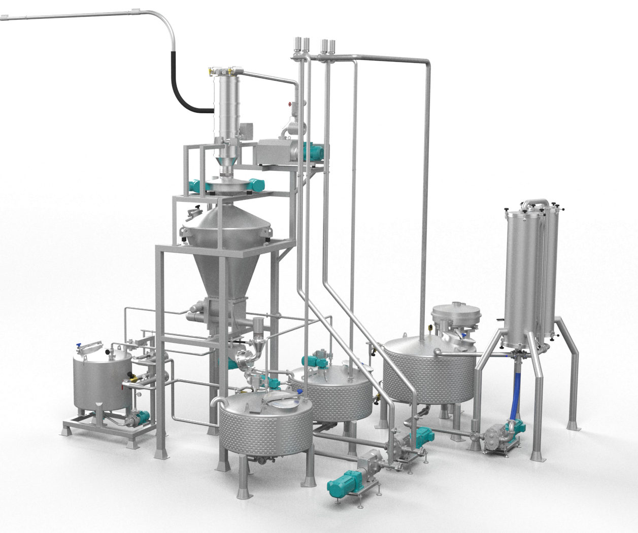 Batter Coating van Patat en Aardappelpartjes van Gpi Process Technology
