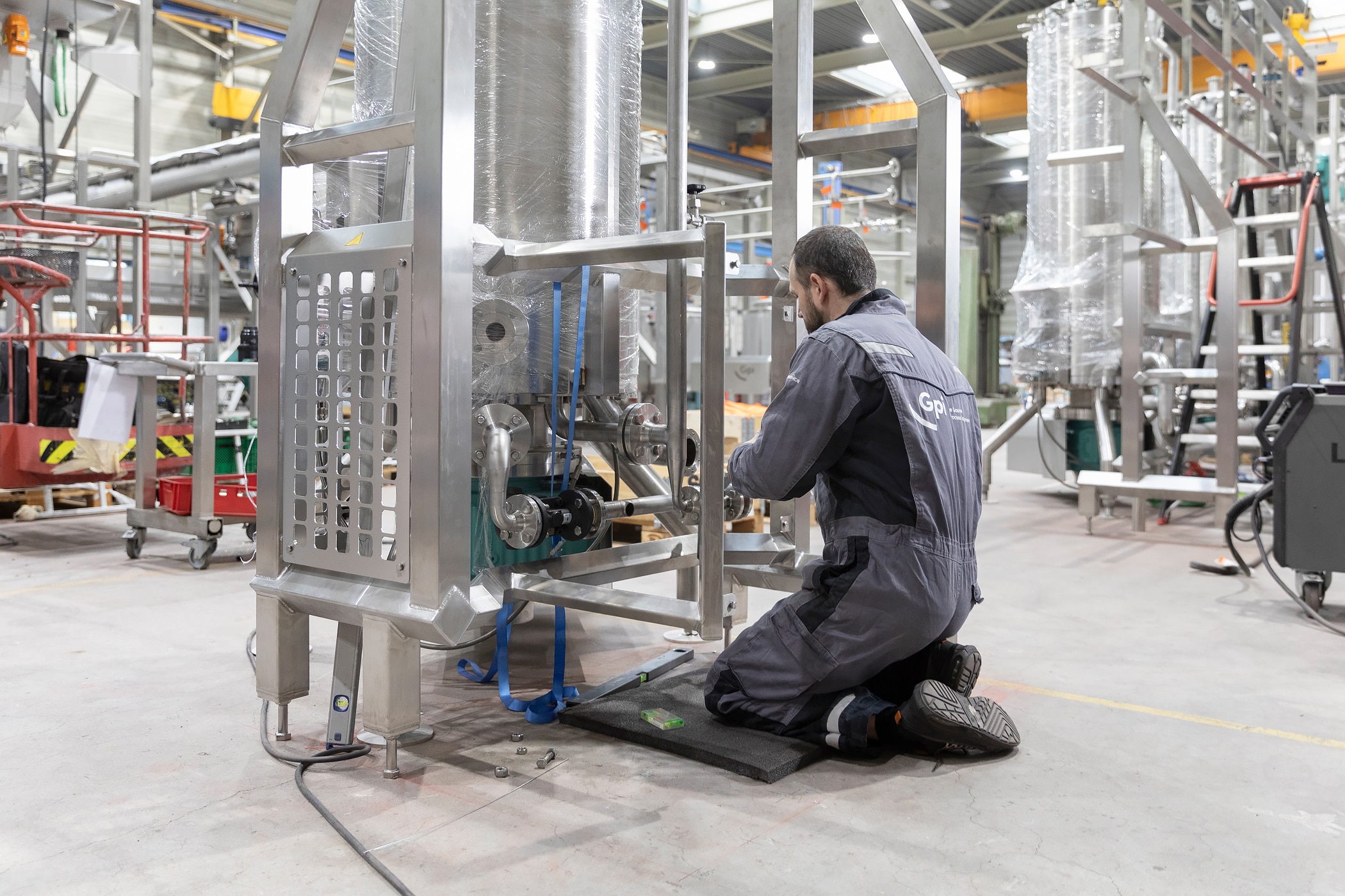 High capacity red sauce processing line for Trinidad by Gpi De Gouwe red sauce processing line
